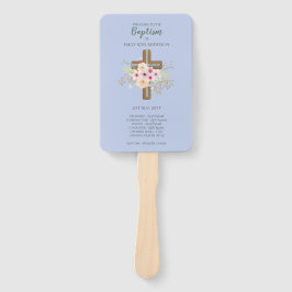 Leque Fã do Programa de Batismo BOYS - com campos de mod