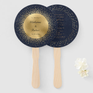 Leque fã do programa de casamento da lua de ouro celest