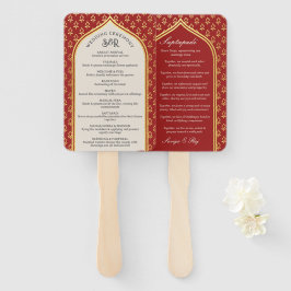 Leque Fã do Programa de Casamento Hindu Saptapadi