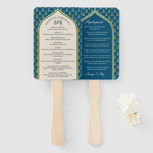 Leque Fã do Programa de Casamento Hindu Saptapadi