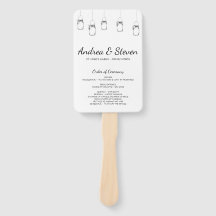 Fã do Programa de Casamento Mason Jars. Menu Jar S