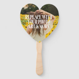 Leque Faça seu próprio ventilador da mão