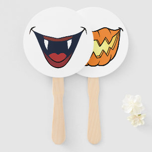 Leque Faces de Stick do Halloween - Props de Partido Dup
