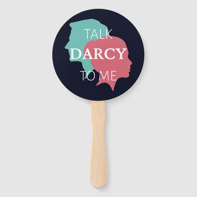 Leque Fale comigo Darcy IV (Frente)