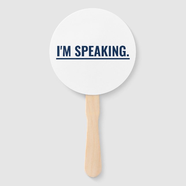 Leque Falo Kamala Harris falando com o Stick (Frente)