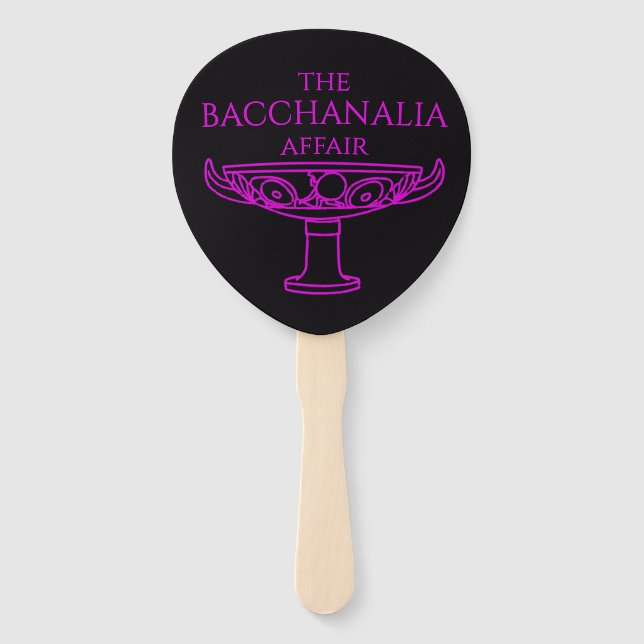 Leque Fãs de The Bacchanalia Affair  (Frente)