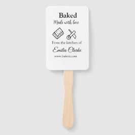 Leque Feita com amor, empresa de padaria adiciona textur