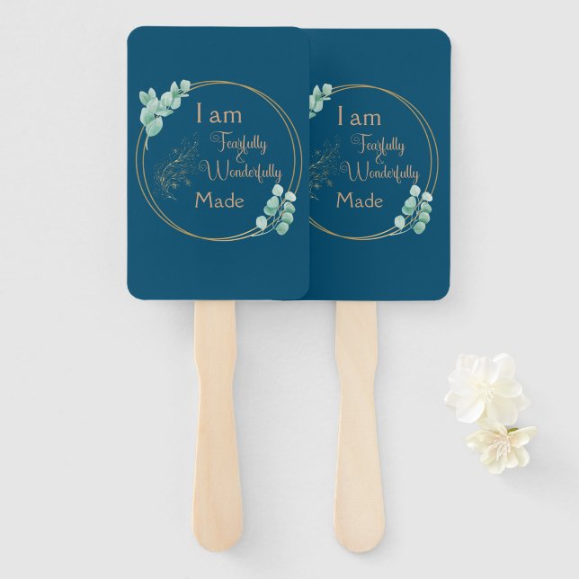 Leque Feliz e Maravilhosamente Feito (Frente e Verso)