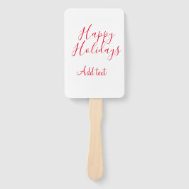 Leque Feliz feriado natalino simples mi