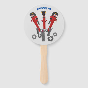Leque Ferramentas engraçadas de monstro de wrench