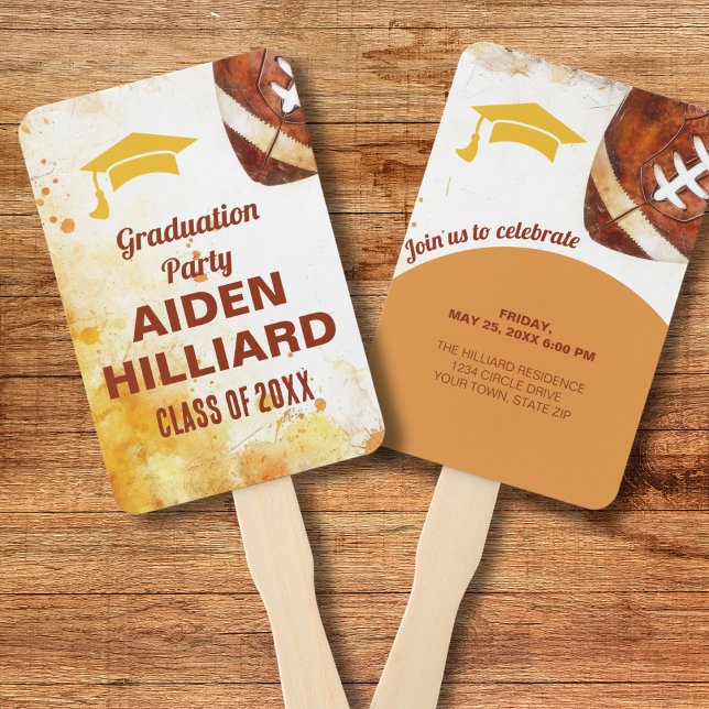 Leque Festa de formatura de futebol (Criador carregado)