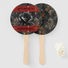 Leque Festa de vampiro assustador do Halloween