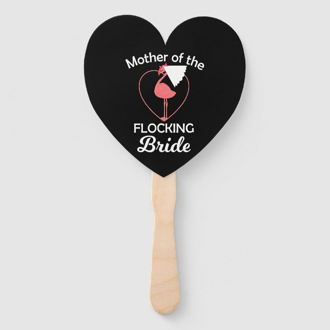 Leque Flamingo | Flamingo Wedding Mor Of Flock Node (Frente)