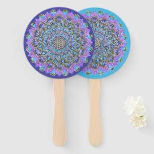 Leque Flor Da Vida - Estilo De Mandala Índia 2