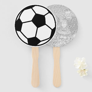 Leque Folha de Festa de aniversário de bola de futebol 