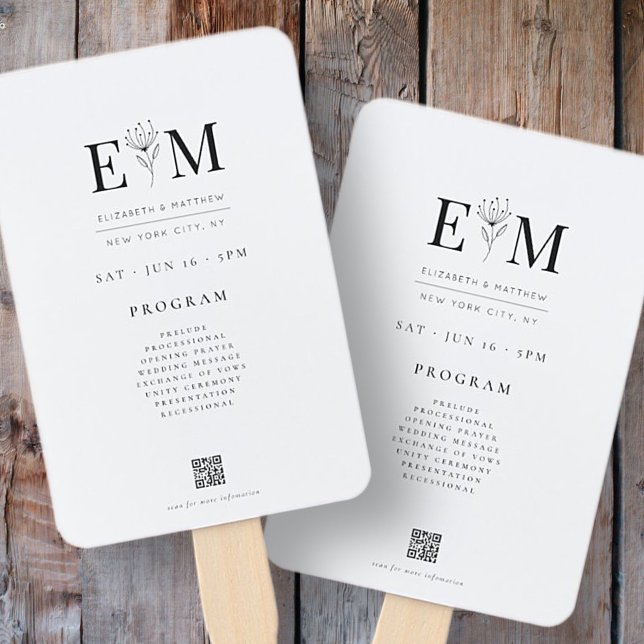 Leque Folhagem Chic Moderna e Minimalista Nascível (Criador carregado)