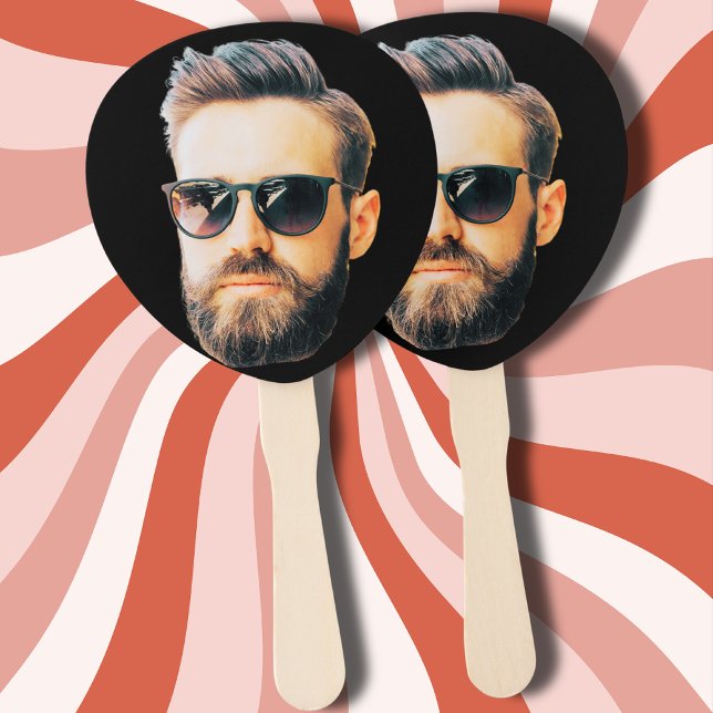 Leque Foto Personalizada Face Aniversário Favorece Despe (Criador carregado)