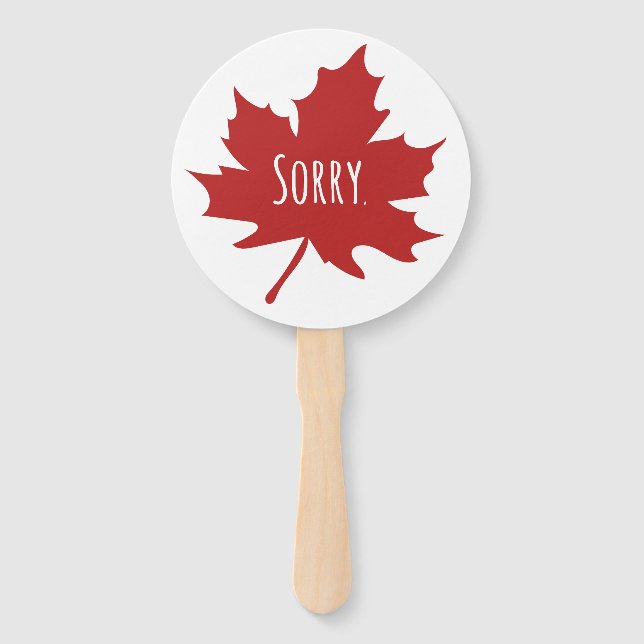 Leque Funny Canadense (Frente)