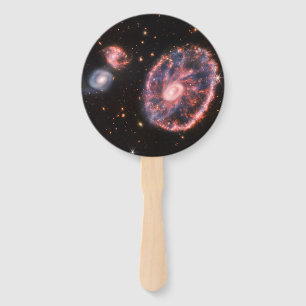 Leque Galáxia CartWheel, Telescópio Espacial James Webb