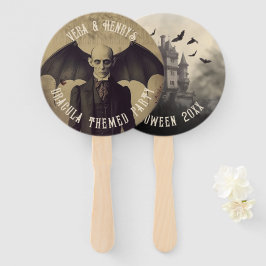 Leque Gótica Vintage Vitoriana Drácula Halloween