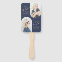 Graduação de Fotos Archadas com marinho Azul 2