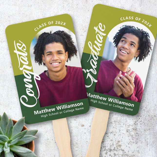 Leque Gráficos Verdes Formando 2 Arch de Fotografias - L (Criador carregado)