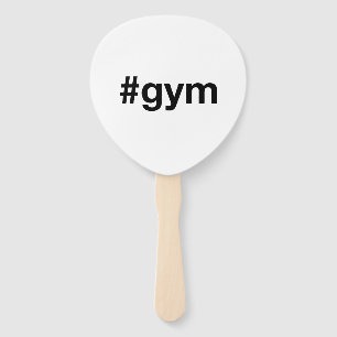 Leque GYM Hashtag