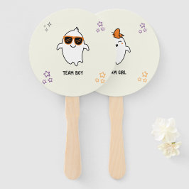 Leque Halloween Ghost Gender Reveal Voar Fan