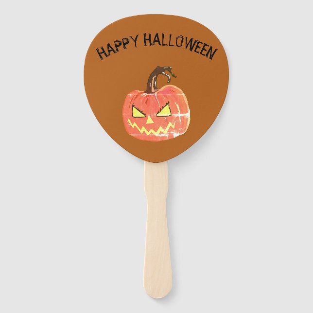 Leque Halloween Scary Pumpkin Paddle (Frente)