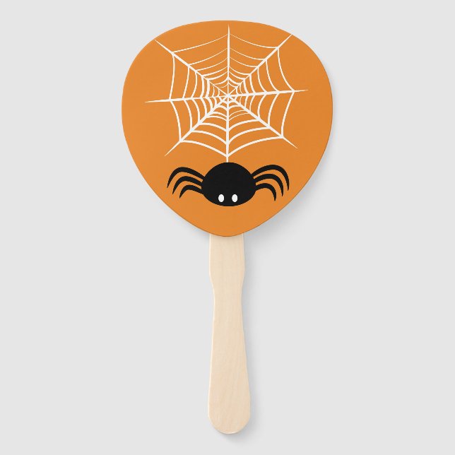 Leque Halloween Spider Web (Frente)