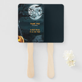 Leque Halloween Um Pequeno Chá de fraldas De Pumpkin Spo