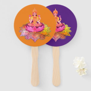 Leque Happy Diwali - Deepalavi Lakshmi Goddese 4