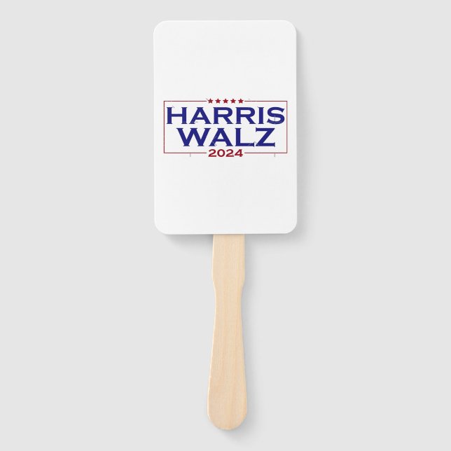 Leque Harris Walz 2024 (Frente)