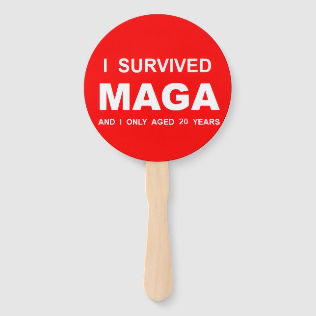 Leque I Survived MAGA  (Frente)