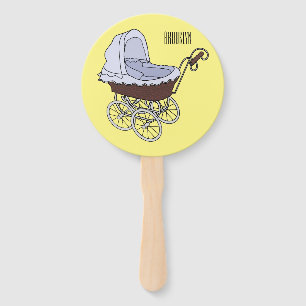 Leque Ilustração de desenho animado do stroller