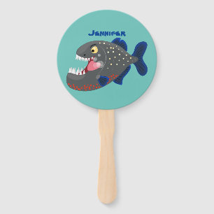 Leque Imagem de uma piranha engraçada e famosa