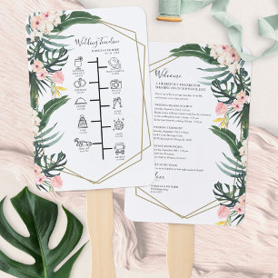 Leque Itinerário de Casamento Coquetel - Ícone de Boas-V