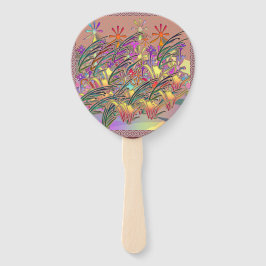 Leque Jardim de Flor Exótico