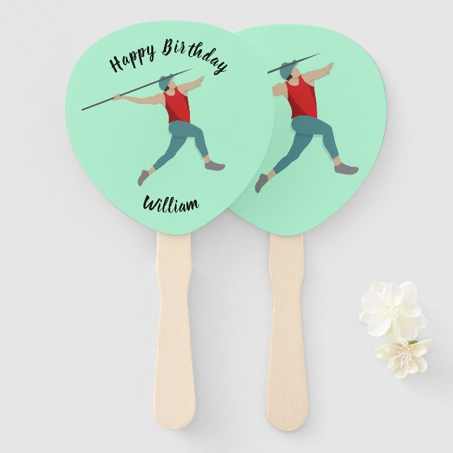 Leque Javelin (Frente e Verso)