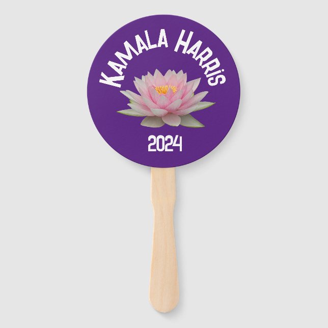 Leque Kamala Harris Lotus 2024 (Frente)