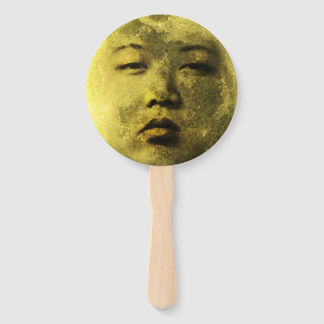 Leque Kim Jong Moon Engraçado (Frente)