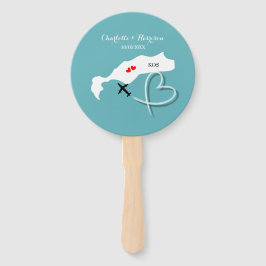 Leque Kos de Destino de Casamento