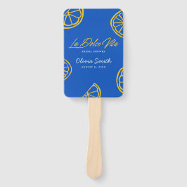 Leque La Dolce Vita Chuveiro de Noiva Minimalista Italia