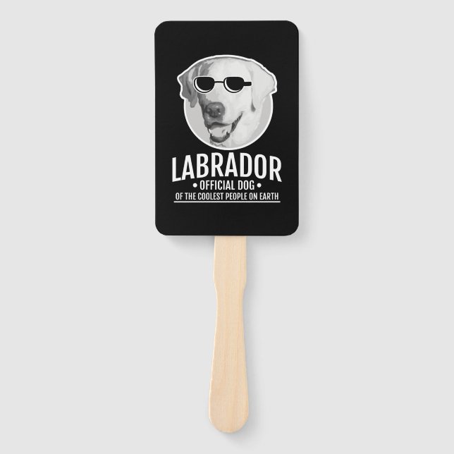 Leque Labrador Official Dog Of The Coolest People (Frente)