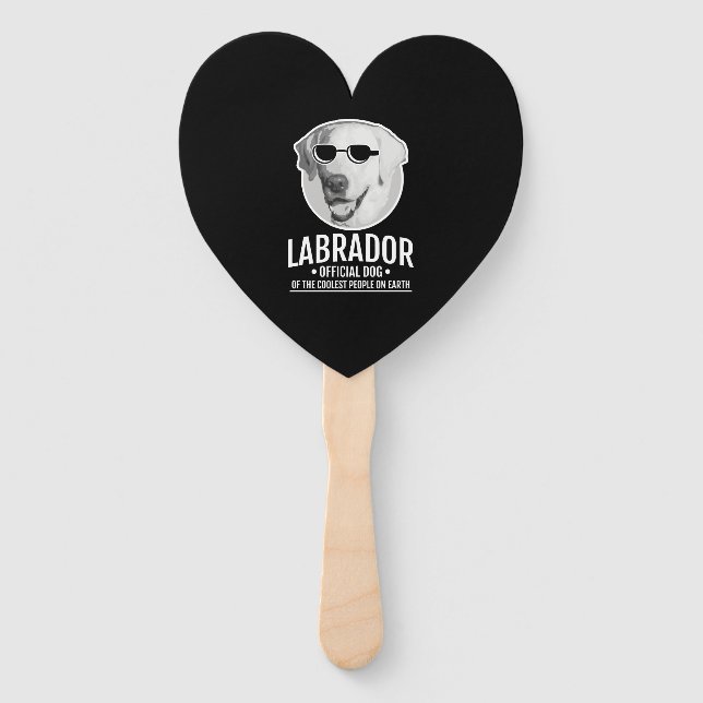 Leque Labrador Official Dog Of The Coolest People (Frente)