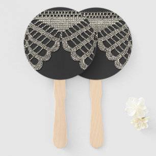 Leque Laço do Crochet