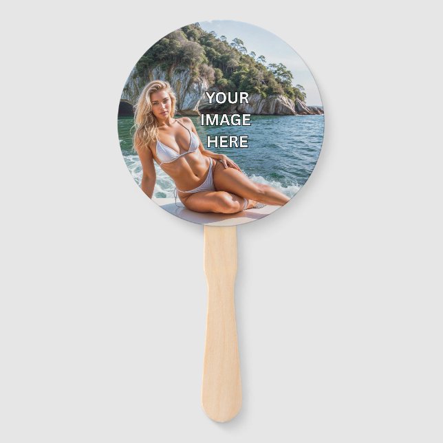 Leque LEGAL! Ventilador de Mão de Paddle Personalizado � (Verso)