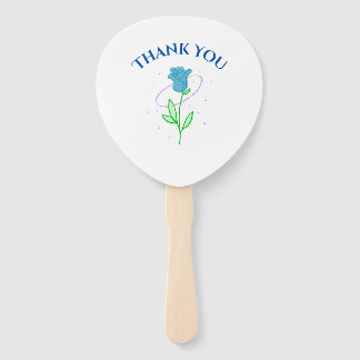 Leque :Leque em Formato de Raquete