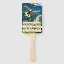 Leque Linda Escritura de Águia Isaiah 40:31