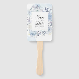 Leque Linda Flor para Favores Especiais de Casamento